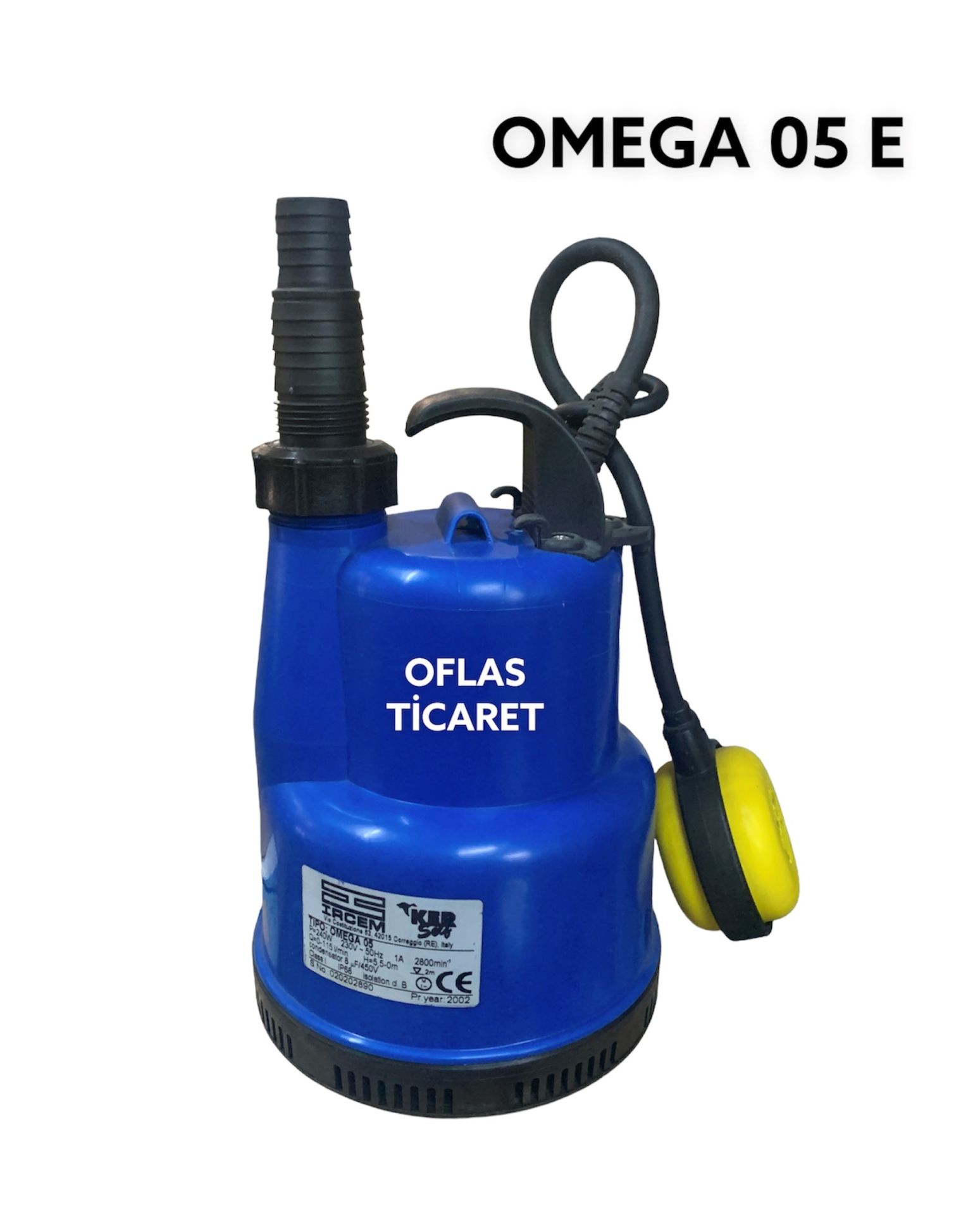 Ircem Omega 05 E - Çok Kademeli Temiz Su Pompası