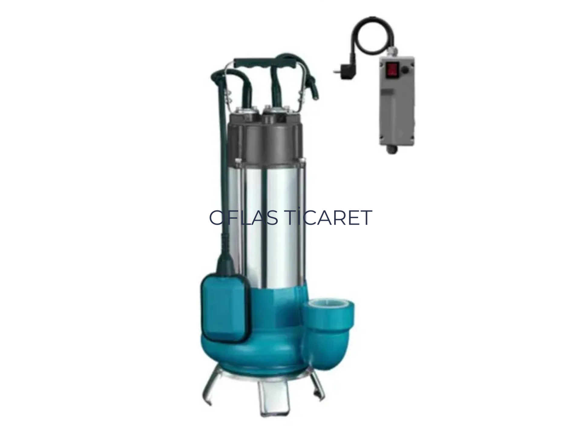 Kaysu H1100F-B Döküm Gövdeli Kirli Su Pompası 1,5HP