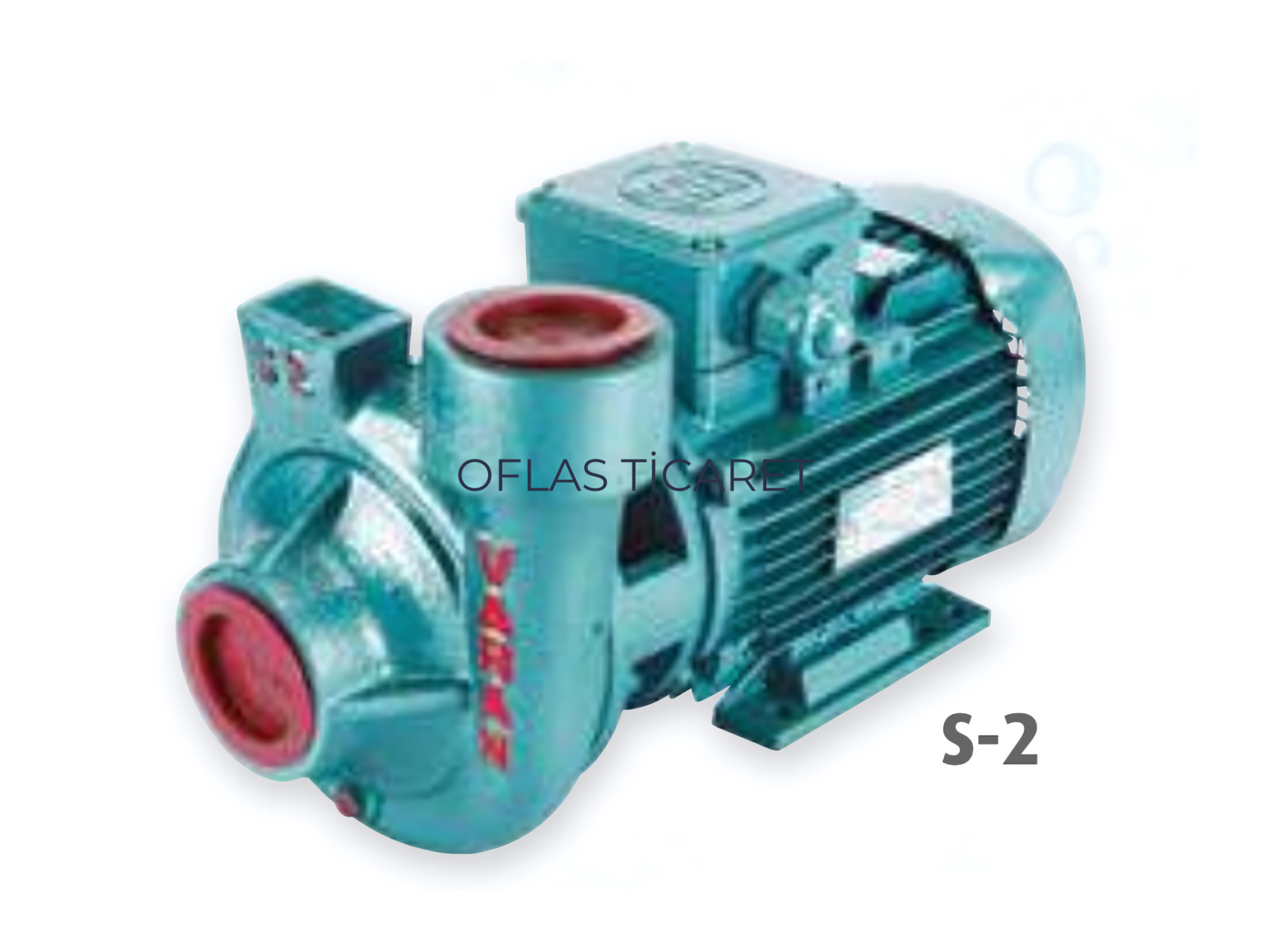 Varan S-21 1HP Sürtme Fanlı Pompa 380V
