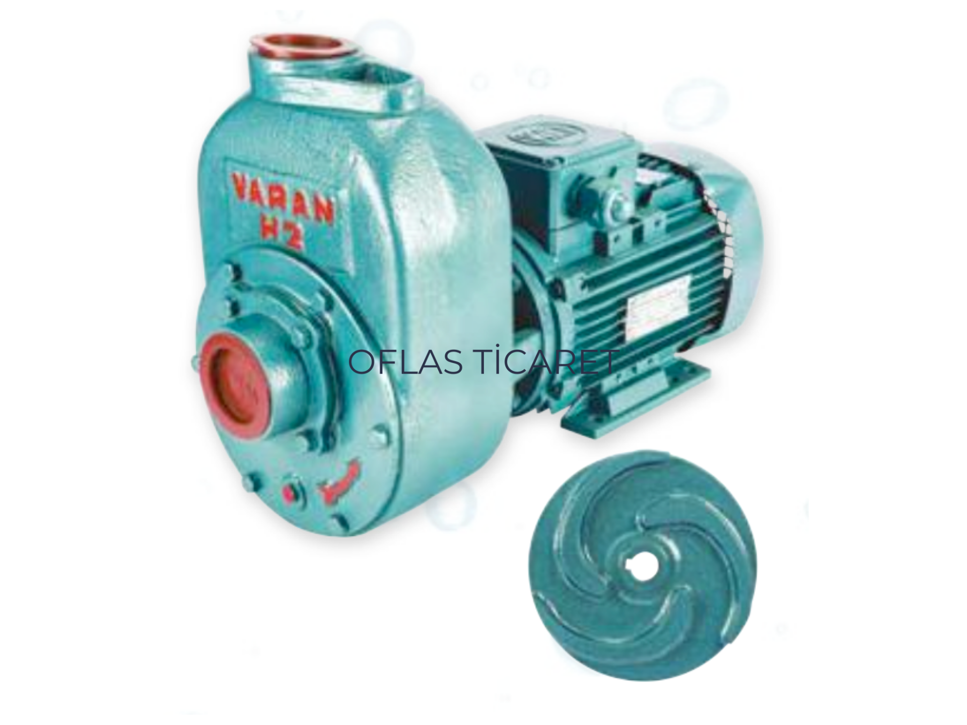 Varan H-23 3HP Pis Su Pompalar 380V