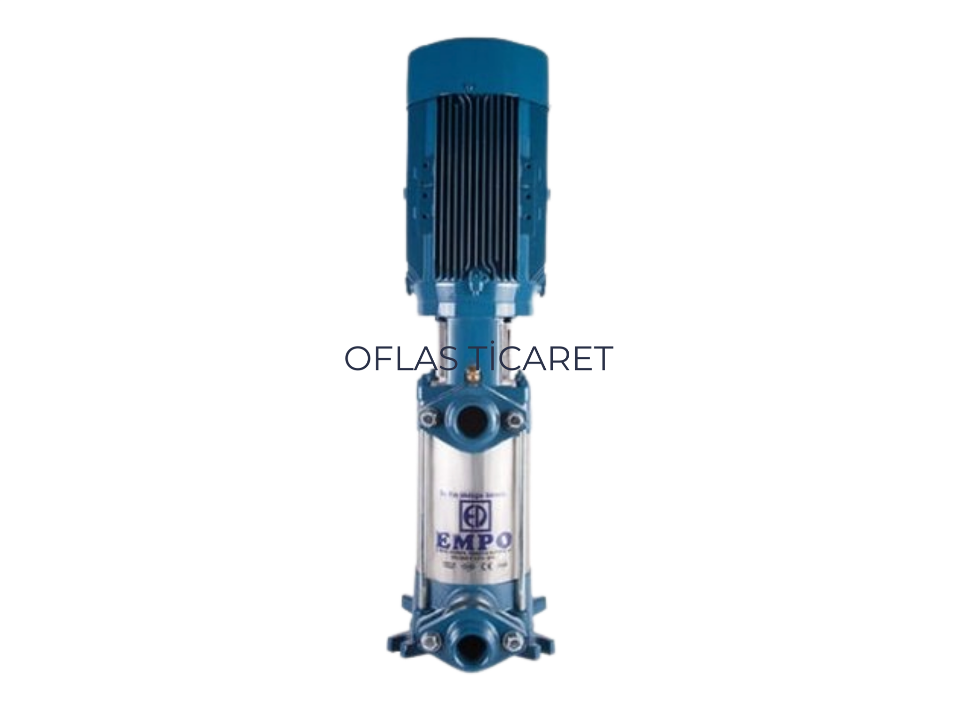 Empo EMD-90/8 T 4Hp 380V Düşey Milli Kademeli Pompa